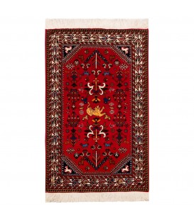 Персидский ковер ручной работы Абаде Код 152214 - 81 × 130