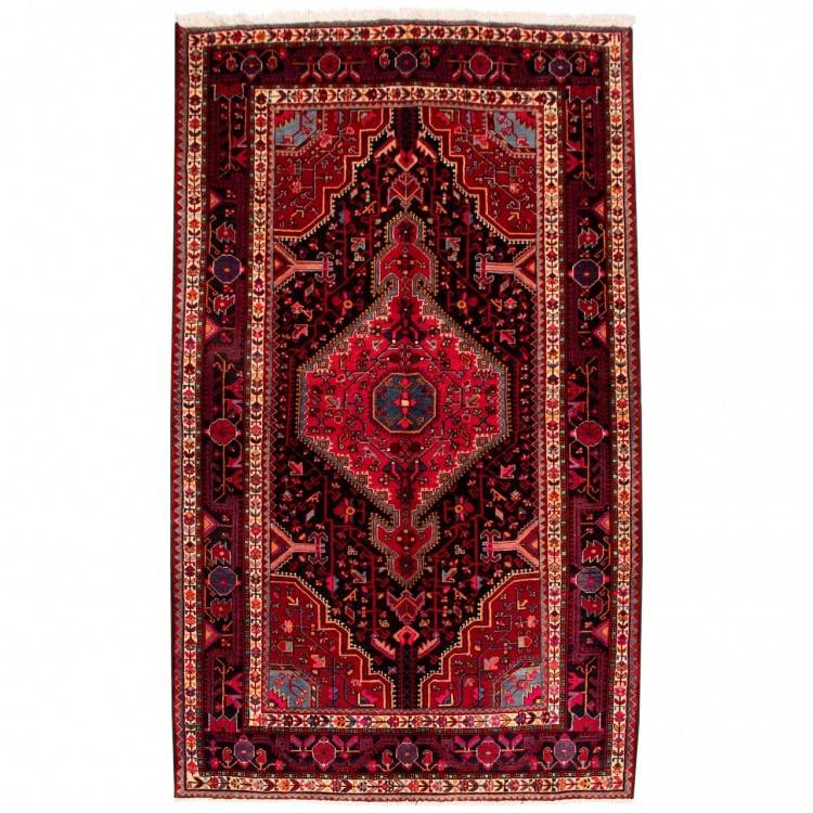 イランの手作りカーペット トゥイゼルカン 番号 123009 - 143 × 243