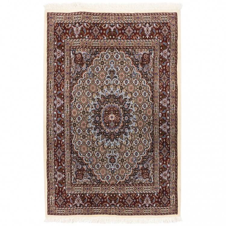 イランの手作りカーペット ビルジャンド 番号 123067 - 99 × 148