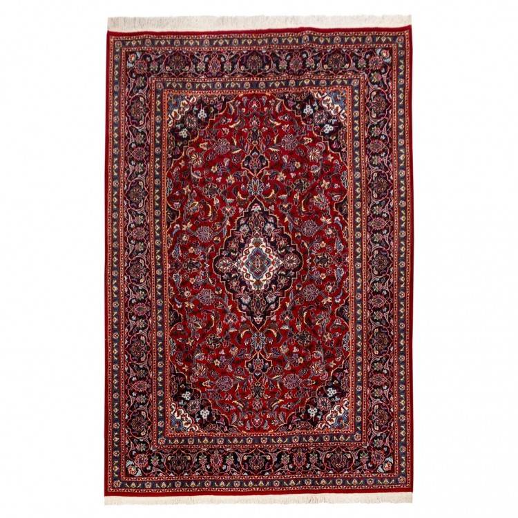 イランの手作りカーペット カシャン 番号 123170 - 200 × 300