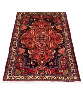 イランの手作りカーペット トゥイゼルカン 番号 123114 - 90 × 132