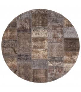 手作りのヴィンテージペルシャ絨毯 番号 813013- 200 × 200