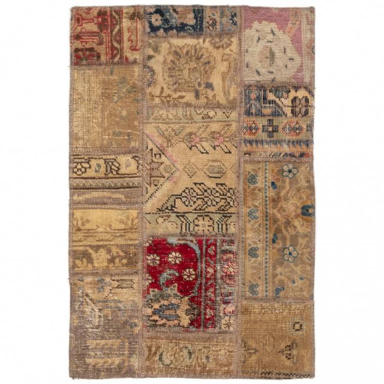 Tapis persan vintage fait main Réf ID 813056 - 60 × 90