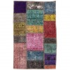 手作りのヴィンテージペルシャ絨毯 番号 813059- 60 × 90