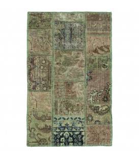 Tappeto persiano vintage fatto a mano codice 813062 - 60 × 90