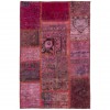 Винтажный персидский ковер ручной работы Код 813063 - 60 × 90