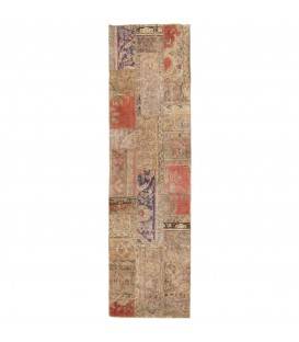 Винтажный персидский ковер ручной работы Код 813068 - 92 × 305