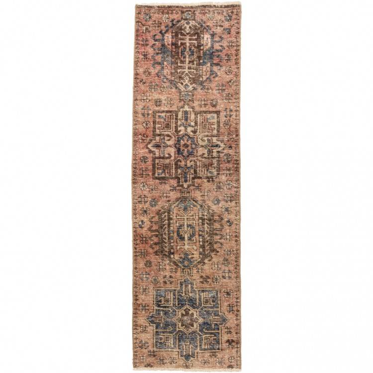 Tappeto persiano vintage fatto a mano codice 813073 - 59 × 208