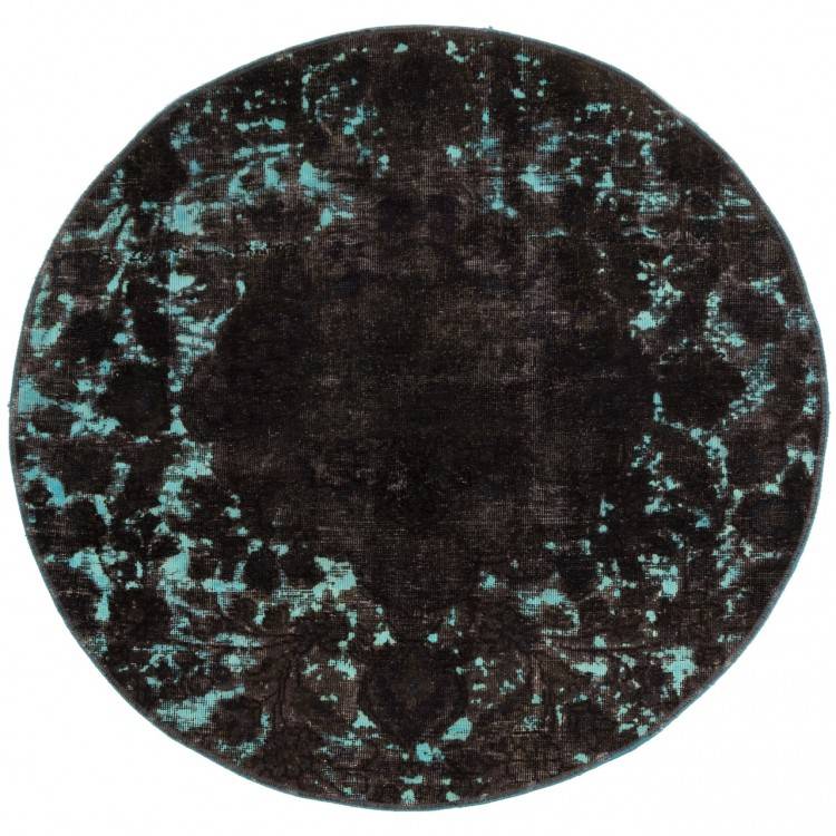手作りのヴィンテージペルシャ絨毯 番号 813066- 150 × 150