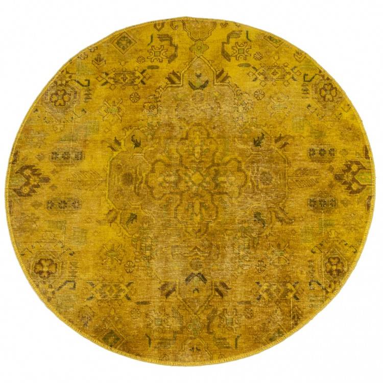 Tapis persan vintage fait main Réf ID 813058 - 130 × 130