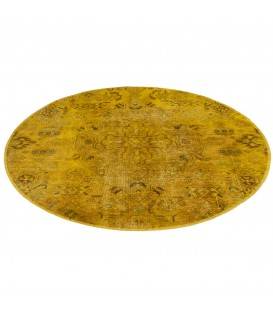 Tappeto persiano vintage fatto a mano codice 813058 - 130 × 130