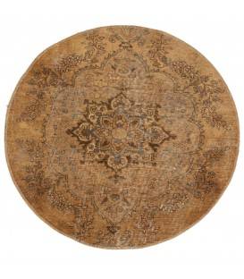 Tappeto persiano vintage fatto a mano codice 813057 - 130 × 130