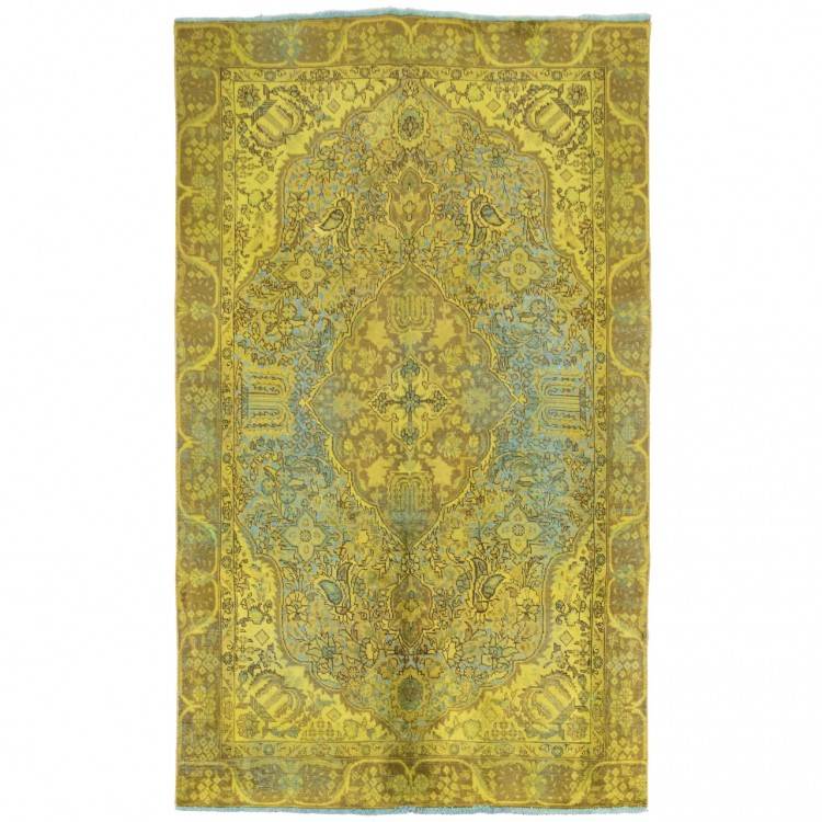 Tappeto persiano vintage fatto a mano codice 813044 - 178 × 295