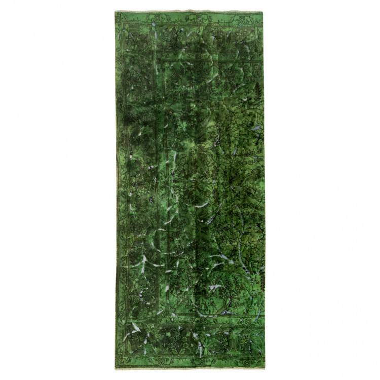 手作りのヴィンテージペルシャ絨毯 番号 813035- 120 × 285