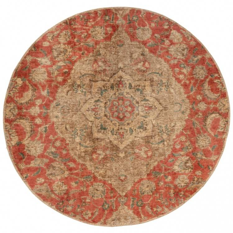 Винтажный персидский ковер ручной работы Код 813078 - 170 × 170
