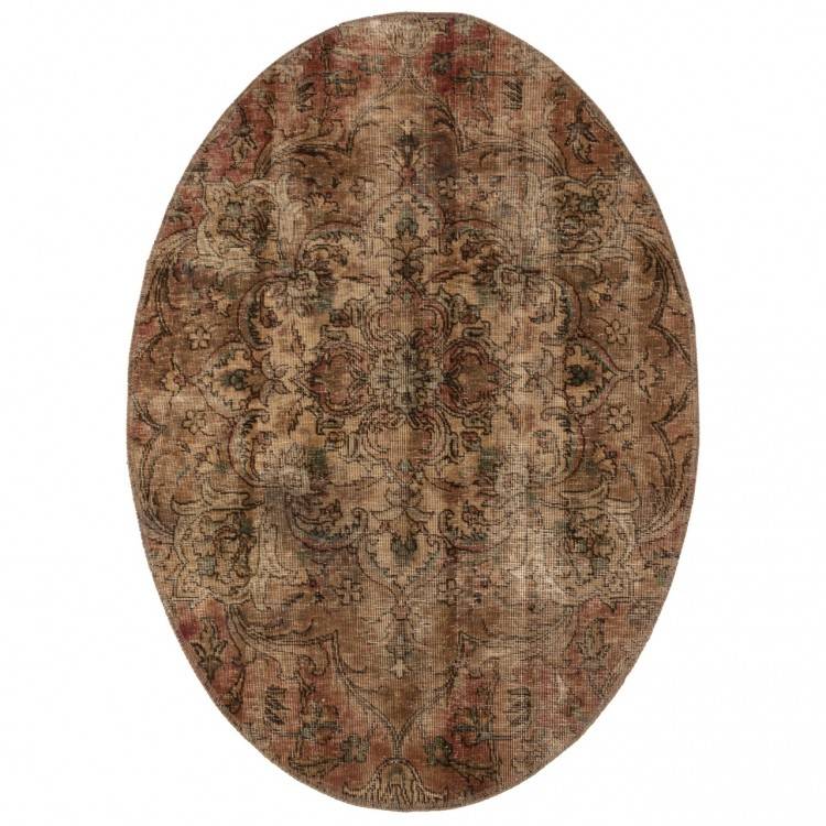 Винтажный персидский ковер ручной работы Код 813105 - 100 × 150