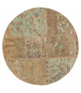 Tappeto persiano vintage fatto a mano codice 813050 - 100 × 100