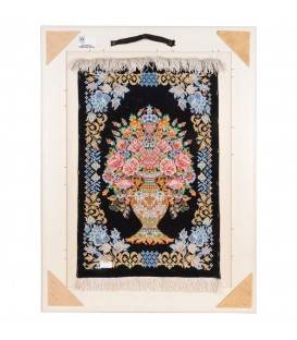 Tableau tapis persan Qom fait main Réf ID 902880