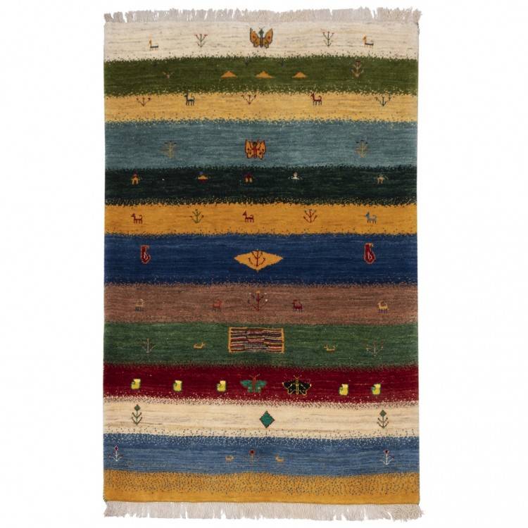 Персидский габбе ручной работы Фарс Код 122468 - 125 × 194