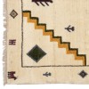 Gabbeh persiano Fars annodato a mano codice 122476 - 125 × 190