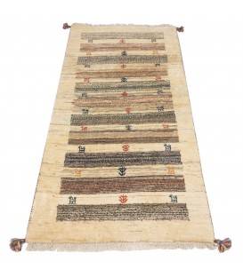 گبه دستباف کناره طول یک و نیم متر فارس کد 122487