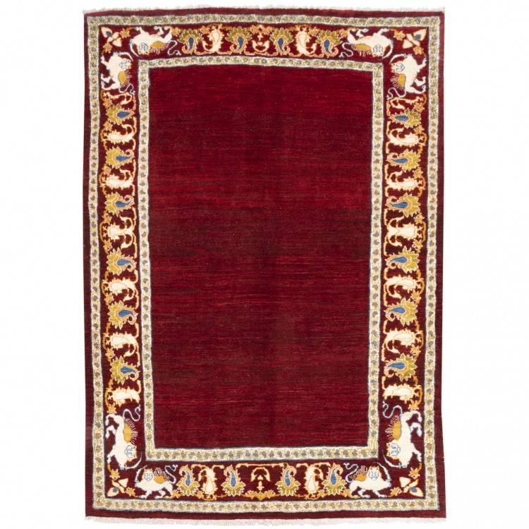 Персидский габбе ручной работы Фарс Код 706043 - 148 × 247