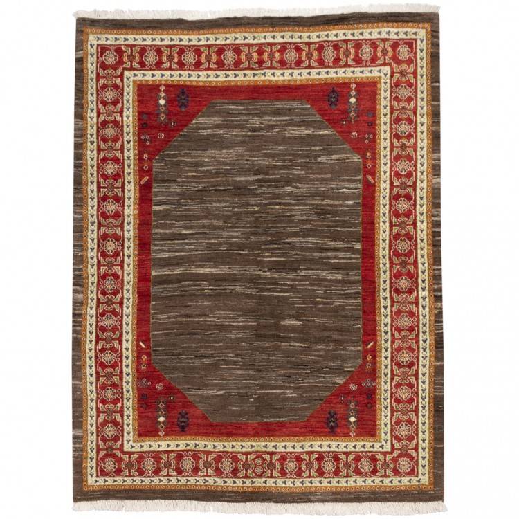 Персидский габбе ручной работы Фарс Код 706078 - 150 × 202