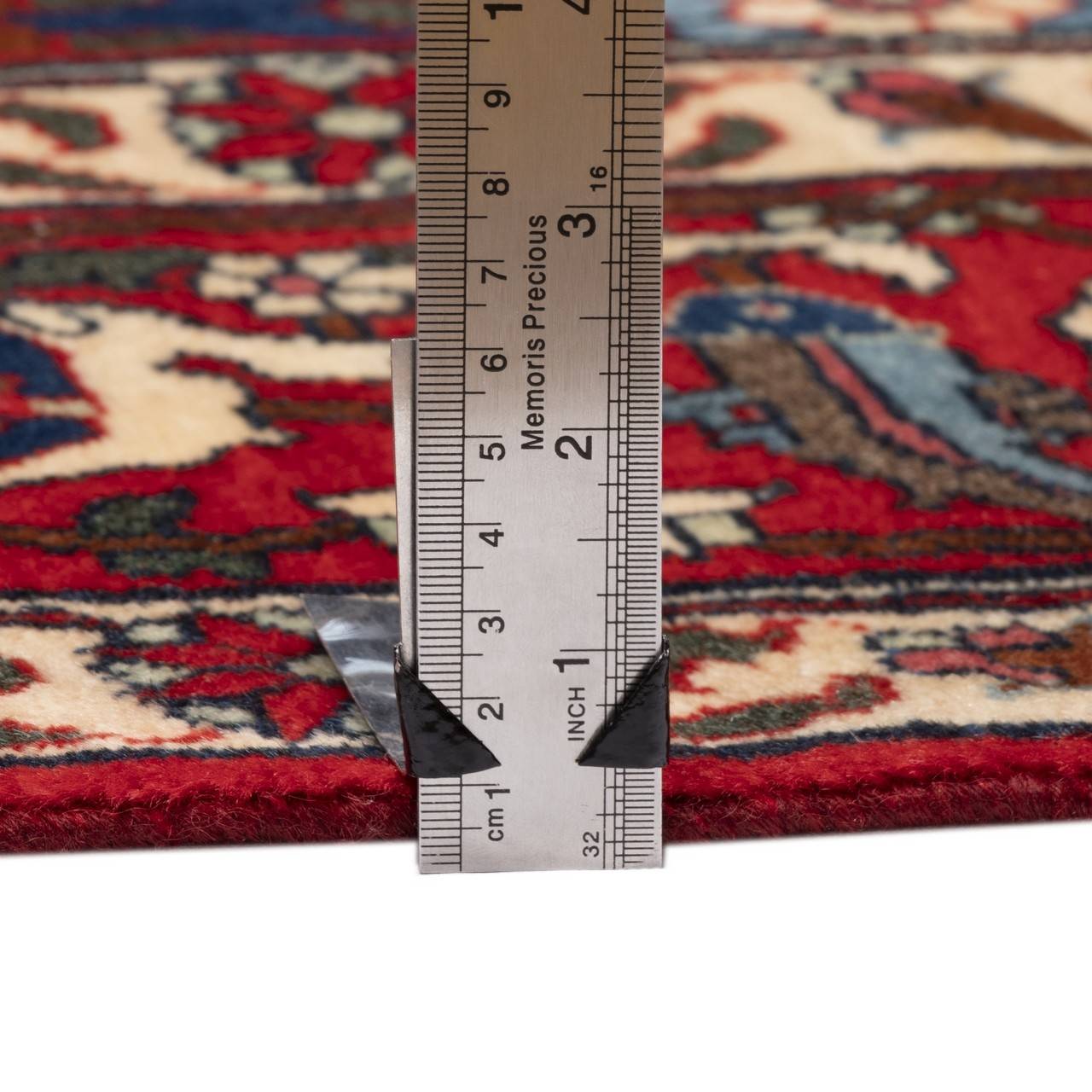 فرش دستباف قدیمی سه و نیم متری ورامین کد 126044