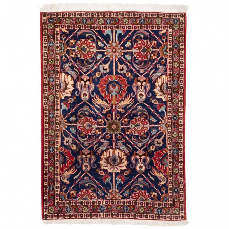 Персидский ковер ручной работы Варамин Код 126070 - 102 × 147