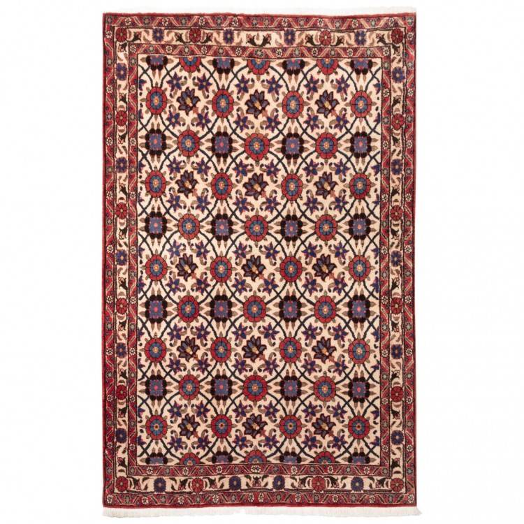 Персидский ковер ручной работы Варамин Код 126075 - 99 × 150