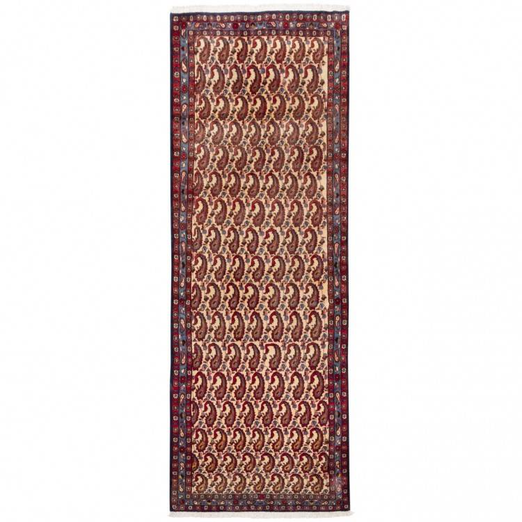 Персидский ковер ручной работы Варамин Код 126082 - 100 × 275