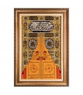 Tableau tapis persan Tabriz fait main Réf ID 902893