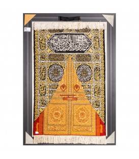 イランの手作り絵画絨毯 タブリーズ 番号 902893