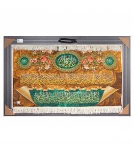 イランの手作り絵画絨毯 タブリーズ 番号 902920