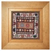 イランの手作り絵画絨毯 シルジャン 番号 902931