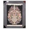Tableau tapis persan Qom fait main Réf ID 902967