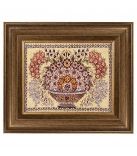 イランの手作り絵画絨毯 コム 番号 903033