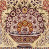 Tableau tapis persan Qom fait main Réf ID 903033