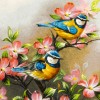 イランの手作り絵画絨毯 タブリーズ 番号 903048