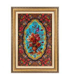 イランの手作り絵画絨毯 コム 番号 903055