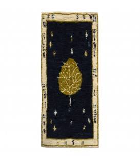 Персидский габбе ручной работы Бакхтиари Код 152365 - 70 × 158