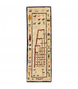 Персидский габбе ручной работы Бакхтиари Код 152370 - 52 × 154