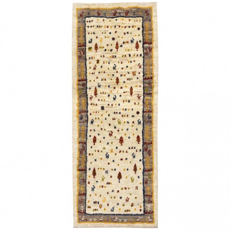 Персидский габбе ручной работы Бакхтиари Код 152372 - 58 × 155