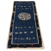 Персидский габбе ручной работы Бакхтиари Код 152376 - 64 × 147