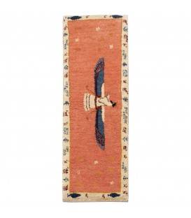 Персидский габбе ручной работы Бакхтиари Код 152378 - 55 × 150