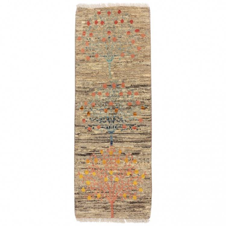 Персидский габбе ручной работы Бакхтиари Код 152386 - 43 × 117