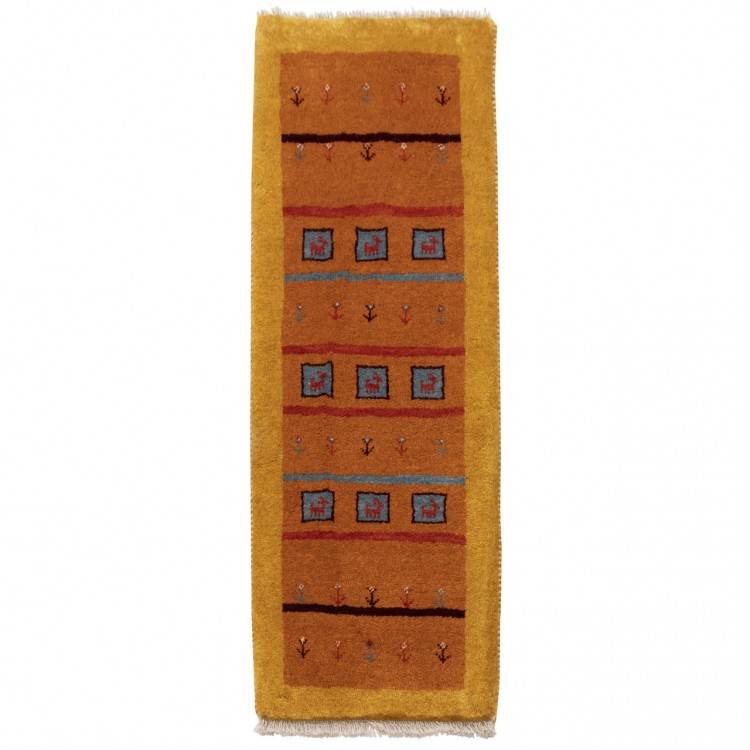Персидский габбе ручной работы Бакхтиари Код 152387 - 46 × 125