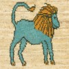 Gabbeh persiano Bakhtiari annodato a mano codice 152388 - 43 × 119