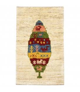 Персидский габбе ручной работы Бакхтиари Код 152398 - 52 × 85