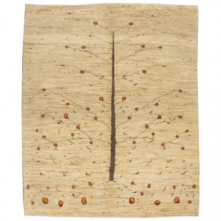Персидский габбе ручной работы Бакхтиари Код 152419 - 160 × 195